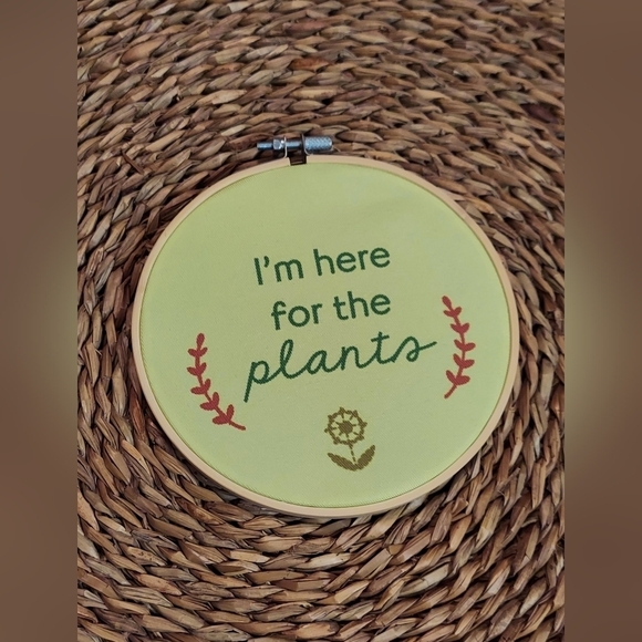 I'm Here For The Plants Decor - Picture 1 of 1